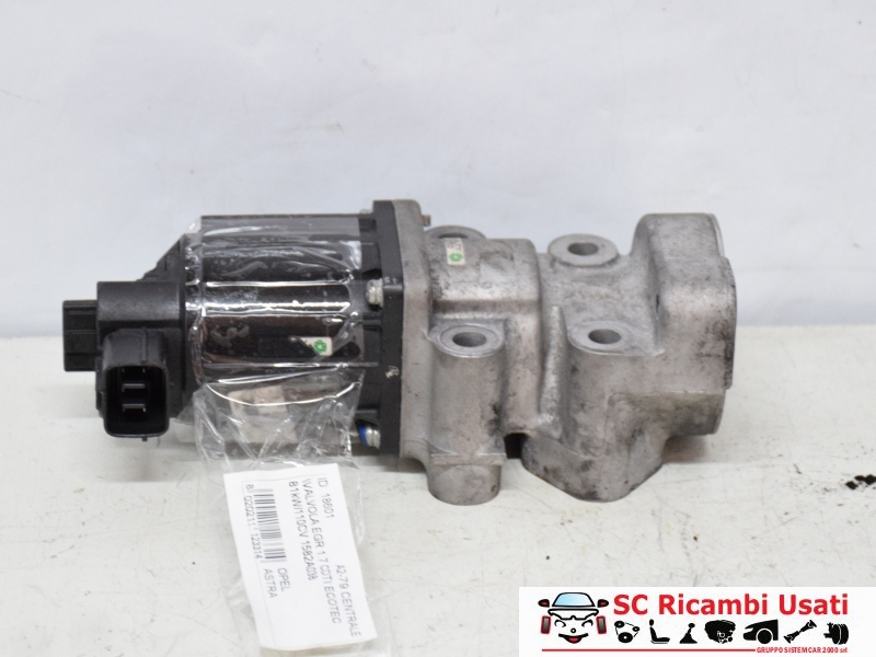 Valvola Egr Opel Astra J 1.7 Cdti 1582A038 - 18601 Valvola Egr Opel Astra J 1.7 Cdti 1582A038 - 18601