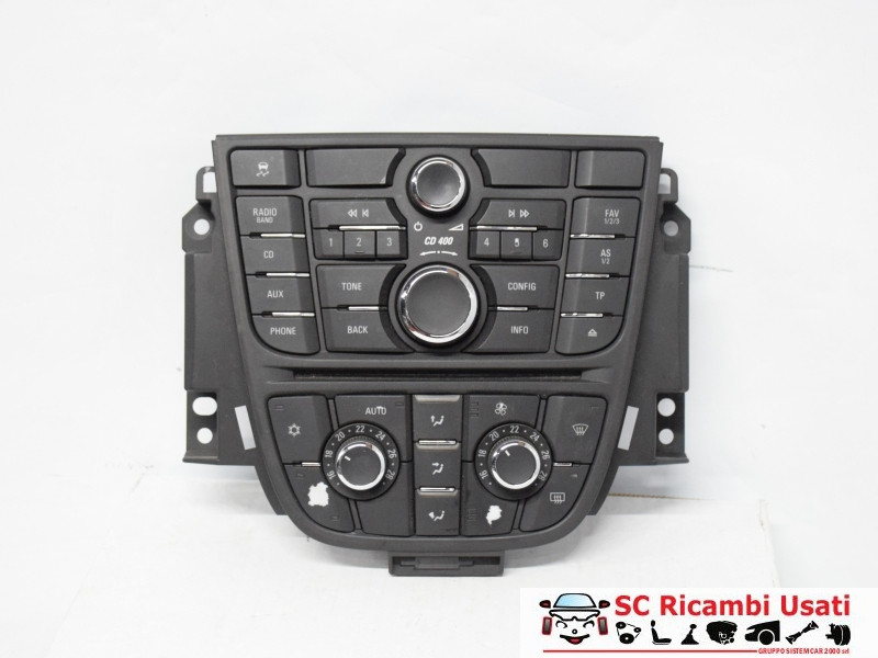 COMANDI CLIMA OPEL Astra J 2° Serie 13337218 (11>)