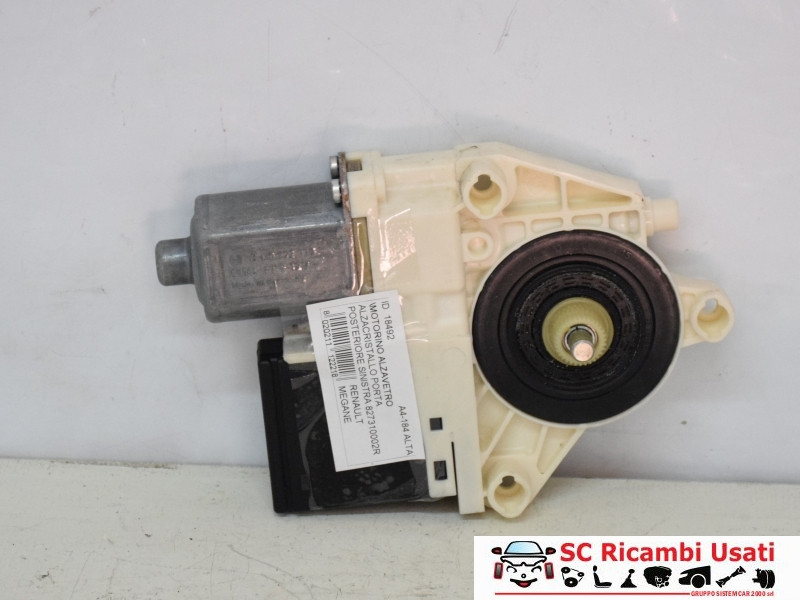 MECCANISMO ALZAVETRO POST. SX RENAULT Megane III 827310002R (08>16)