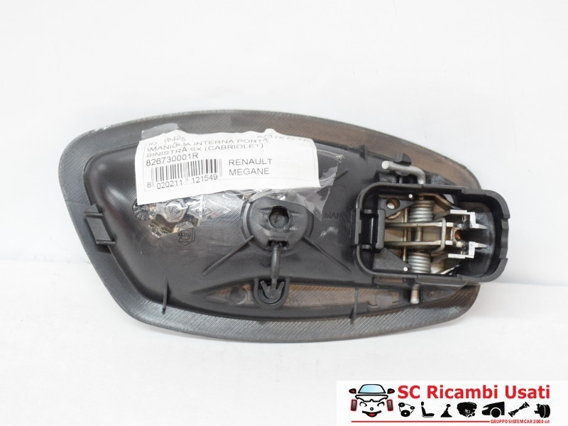 MANIGLIA INTERNA ANTERIORE SINISTRA RENAULT Megane Cabrio 826730001R (08>15)