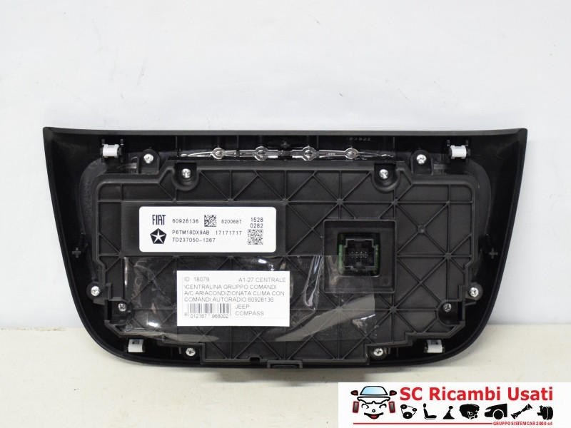 COMANDI CLIMA JEEP Compass Serie 60928136 (16>)