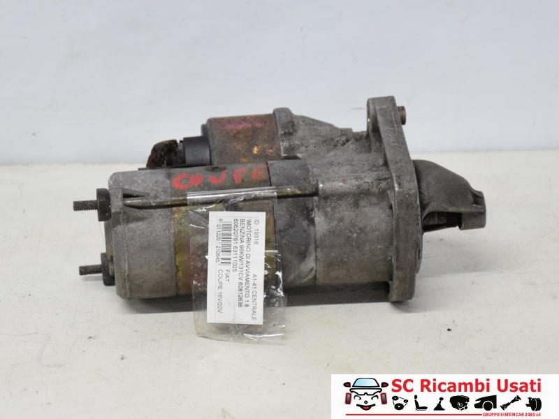 Motorino Avviamento 1.8 2.0 Fiat Coupe 60620761 63111005 - 19316 Motorino Avviamento 1.8 2.0 Fiat Coupe 60620761 63111005 - 19316