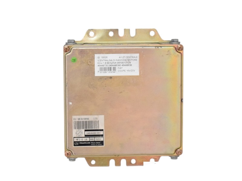 Centralina Motore Fiat Coupe 16v 0464486380 46448735 - 19326 Centralina Motore Fiat Coupe 16v 0464486380 46448735 - 19326