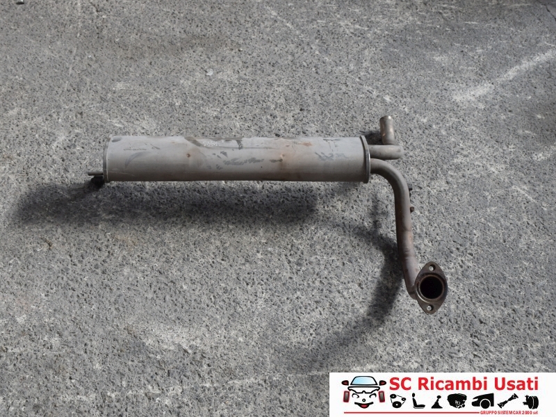 Marmitta Terminale Scarico Toyota Aygo 1.0 Vvt 174300Q080 - 19628 Marmitta Terminale Scarico Toyota Aygo 1.0 Vvt 174300Q080 - 19628