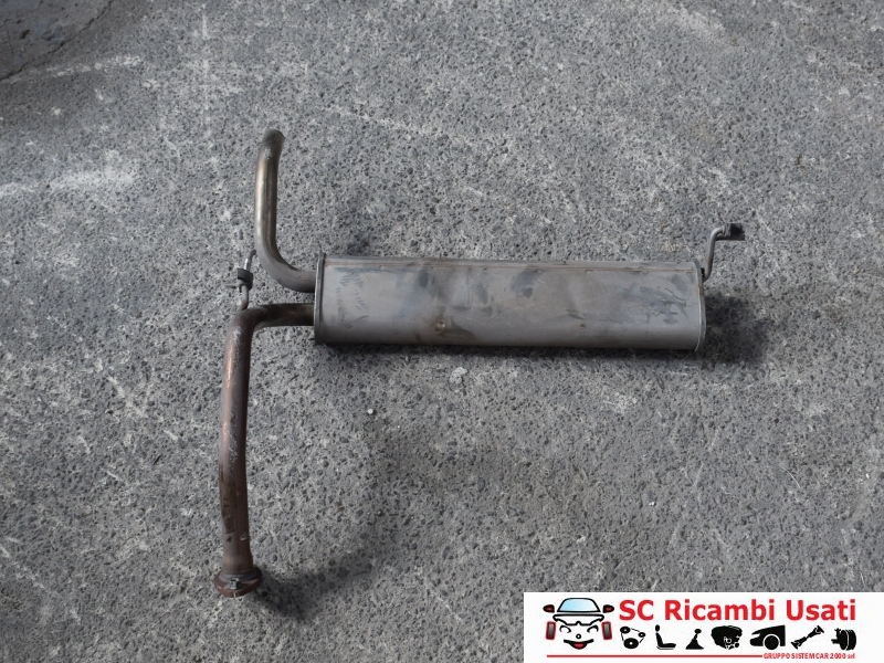 Marmitta Terminale Scarico Toyota Aygo 1.0 Vvt 174300Q080 - 19628 Marmitta Terminale Scarico Toyota Aygo 1.0 Vvt 174300Q080 - 19628