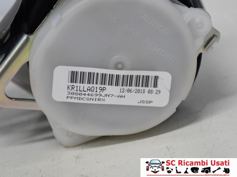 Cintura Di Sicurezza Posteriore Sx Toyota Aygo 308044699JN7 - 19634