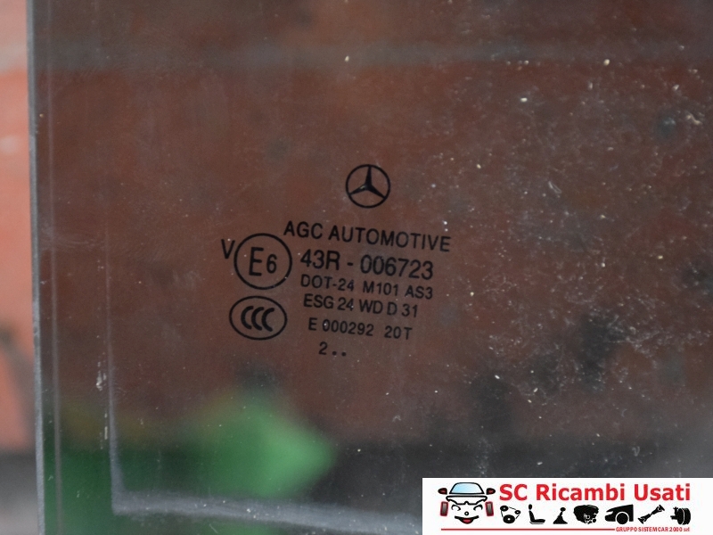 Vetro Posteriore Sinistro Mercedes Classe A W176  - 19763