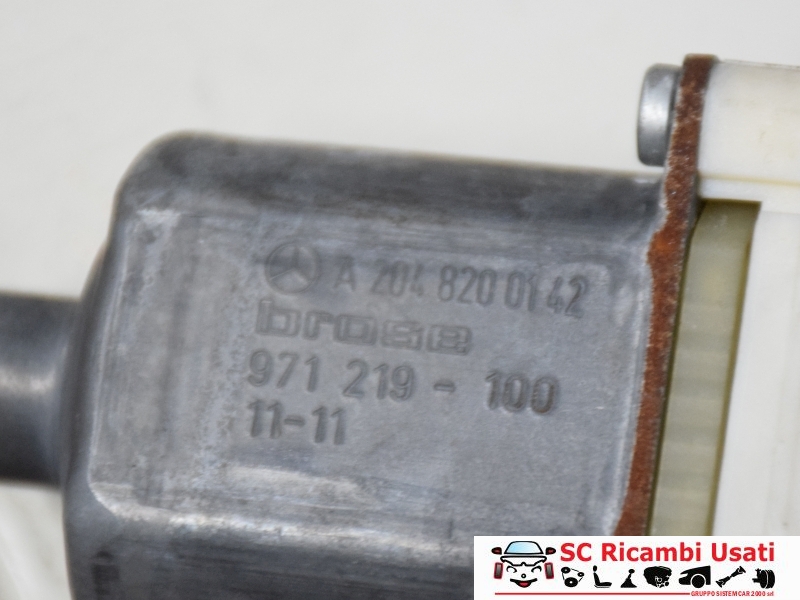 Alzavetro Anteriore Sinistro Mercedes Classe C A2048200142 - 19986 Alzavetro Anteriore Sinistro Mercedes Classe C A2048200142 - 19986