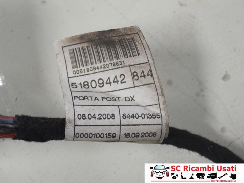 PORTIERA POSTERIORE DESTRA LANCIA Delta 3° Serie 51809442 (08>11)