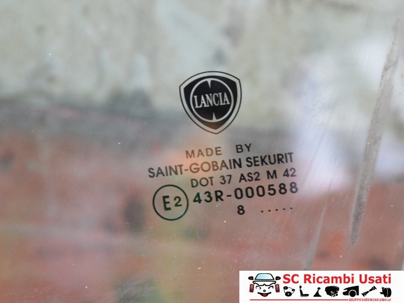 VETRO SCENDENTE ANTERIORE SINISTRO LANCIA Delta 3° Serie 51822270 (08>11)