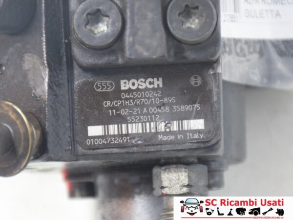 Pompa Iniezione Bosch Alfa Giulietta 1.6 Jtd 55230112 0445010242