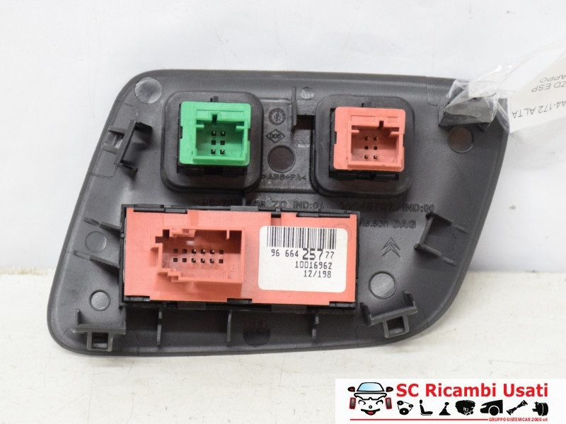 PULSANTE INTERRUTTORE MANOPOLA ESP CITROEN DS4 1° Serie 96717146ZD (11>)
