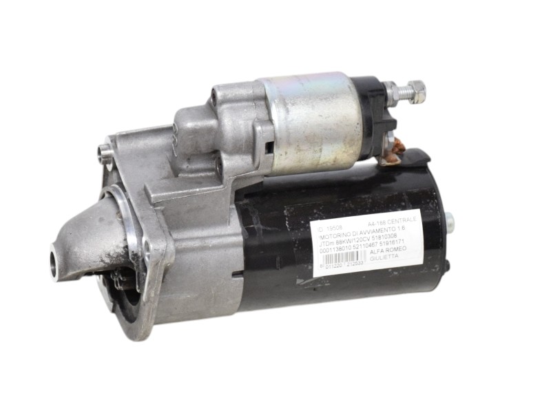 Motorino Avviamento Alfa Romeo Giulietta 1.6 Jtdm 51810308 52110467 - 19508
