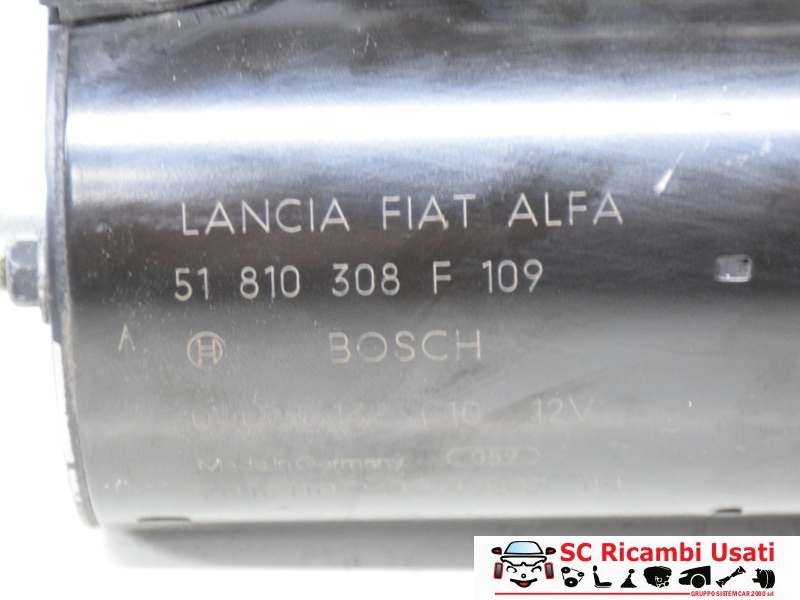 Motorino Avviamento Alfa Romeo Giulietta 1.6 Jtdm 51810308 52110467 - 19508