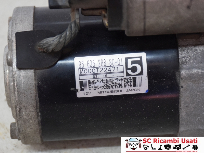 Motorino Avviamento Citroen Ds4 1.6 Hdi 9663528880 - 20635 Motorino Avviamento Citroen Ds4 1.6 Hdi 9663528880 - 20635