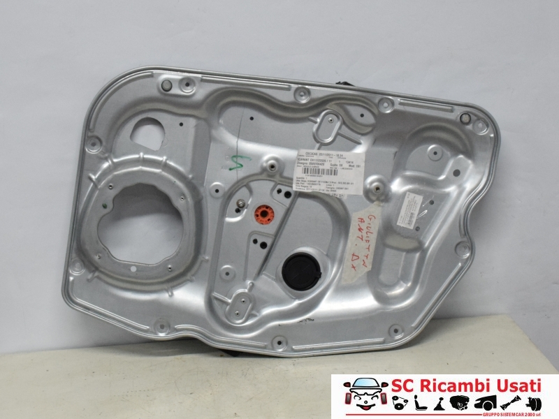 Alzavetro Anteriore Destro Alfa Giulietta 505106420 71754403 - 21158