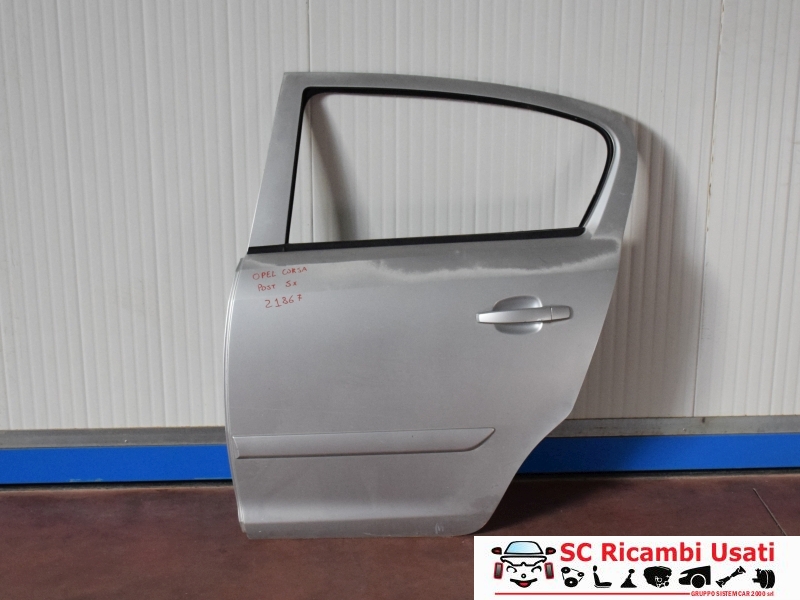 Porta Posteriore Sinistra Opel Corsa D - 21867 Porta Posteriore Sinistra Opel Corsa D - 21867