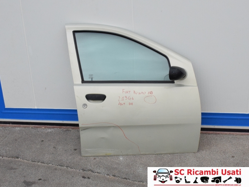 Porta Anteriore Destra Fiat Punto 188 - 21964 Porta Anteriore Destra Fiat Punto 188 - 21964