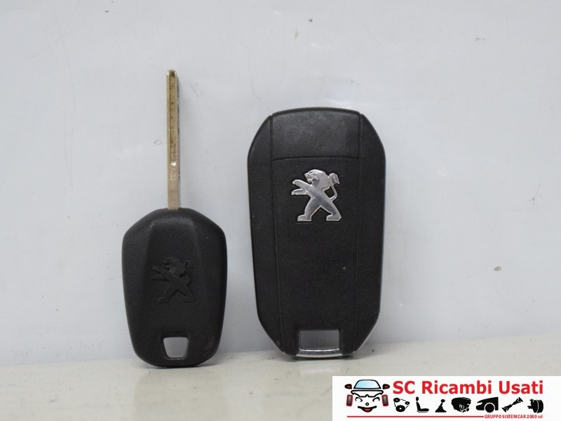 9673257480 BLOCCHETTO ACCENSIONE CON CHIAVE PIU PEUGEOT 208 Serie diesel