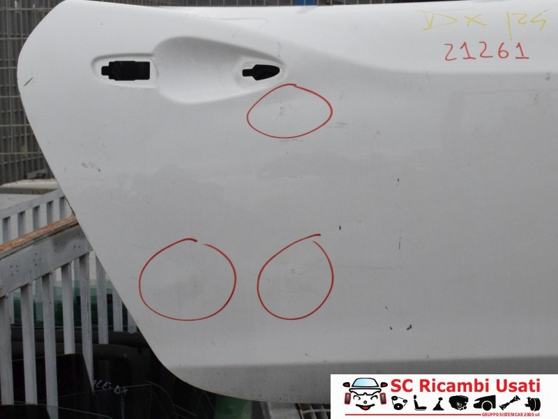 PORTIERA ANTERIORE DESTRA FIAT 124 Spider Serie (348) (16>)