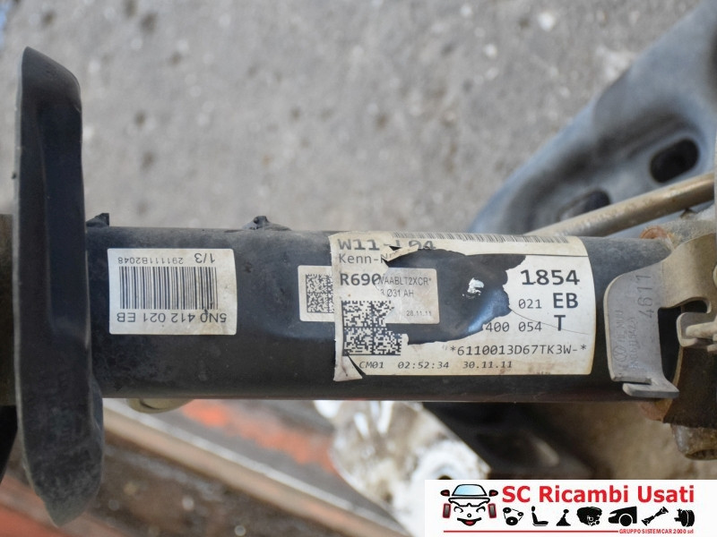 MASSA MECCANICA COMPLETA DESTRA VOLKSWAGEN Tiguan 2° Serie 1K0407256AA (11>15)
