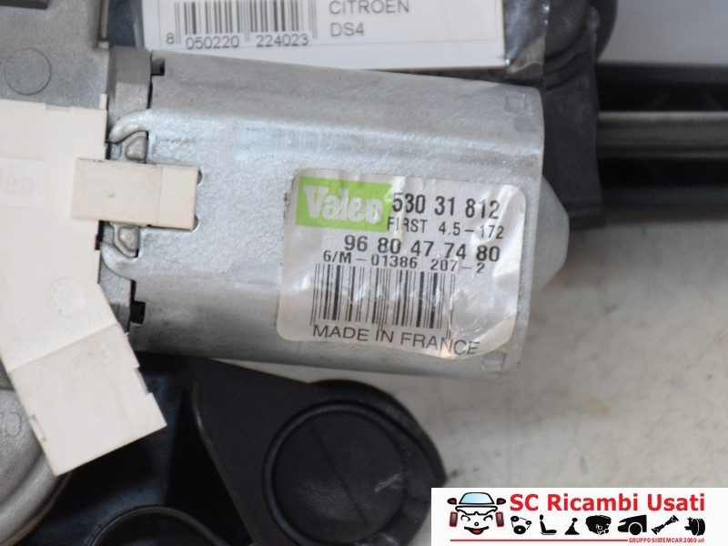 MOTORINO TERGICRISTALLO ANTERIORE CITROEN DS4 1° Serie 9680477480 (11>)