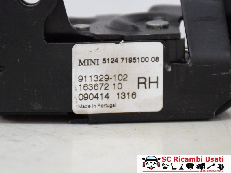 Serratura Destra Portellone Mini Cooper R57 51247195100 - 19080