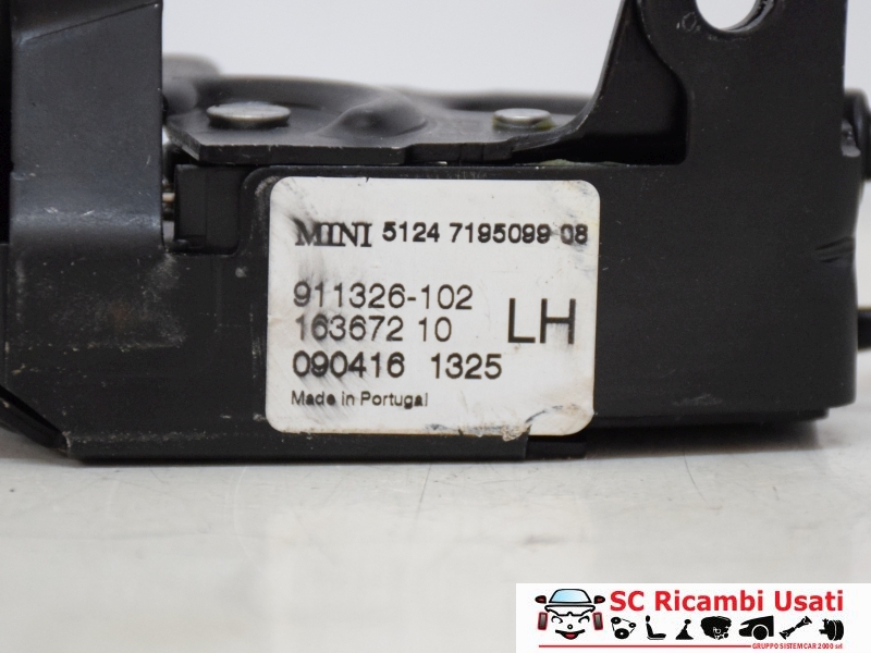 Serratura Sinistra Portellone Mini Cooper R57 51247195099 - 19082