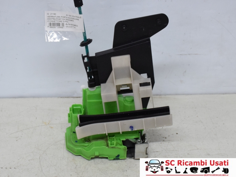 Serratura Anteriore Destra Alfa Romeo Giulietta 50522863 - 21180 Serratura Anteriore Destra Alfa Romeo Giulietta 50522863 - 21180