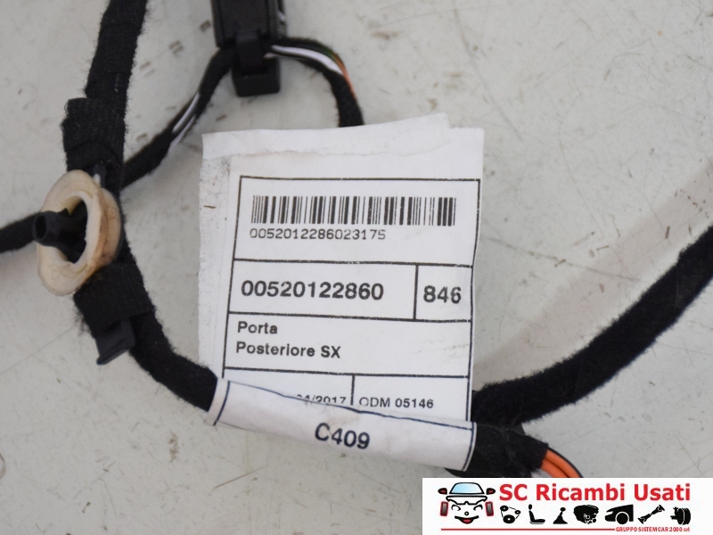 Cablaggio Porta Posteriore Sinistra Lancia Y 52012286 - 21674