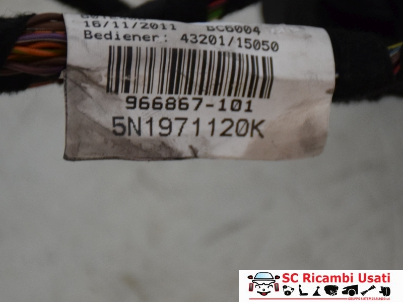 Cablaggio Porta Anteriore Sinistra Tiguan 5N1971120K - 22475