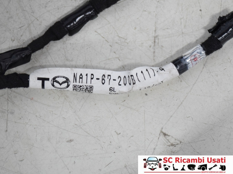 CABLAGGIO PORTA ANTERIORE DESTRA FIAT 124 Spider Serie (348) NA1P67200B (16>)