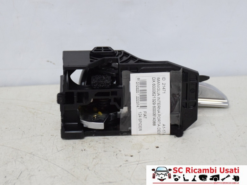MANIGLIA INTERNA ANTERIORE DESTRA FIAT 124 Spider Serie (348) 6000613032 (16>)