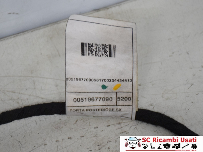 IMPIANTO ELETTRICO (CABLAGGIO) PORTA POSTERIORE SX JEEP Renegade Serie 519677090 (18>)