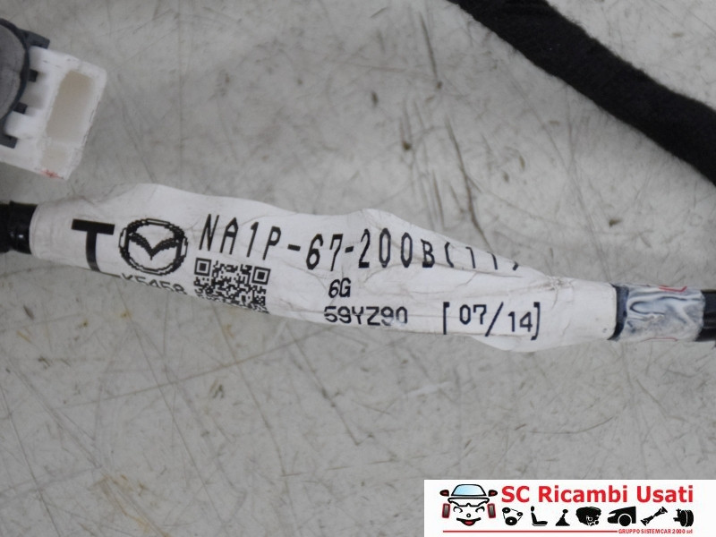 CABLAGGIO PORTA ANTERIORE DESTRA FIAT 124 Spider Serie (348) NA1P-67-200B (16>)