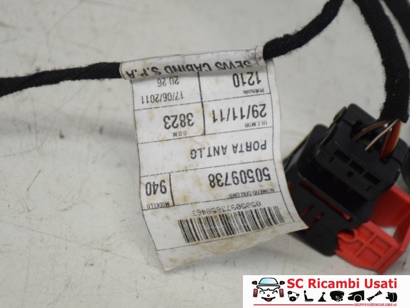 CABLAGGIO PORTA ANTERIORE SINISTRA ALFA ROMEO Giulietta Serie (940_) 50509738 (13>)