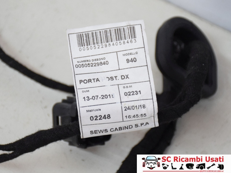 PORTIERA POSTERIORE DESTRA ALFA ROMEO Giulietta Serie (940_) 50522984 (13>)