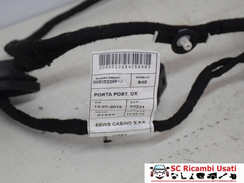 PORTIERA POSTERIORE DESTRA ALFA ROMEO Giulietta Serie (940_) 50522984 (13>)