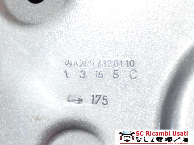 Porta Posteriore Sinistra Classe C W205 COLORE 792 PALLADIUM SILVER - 25639