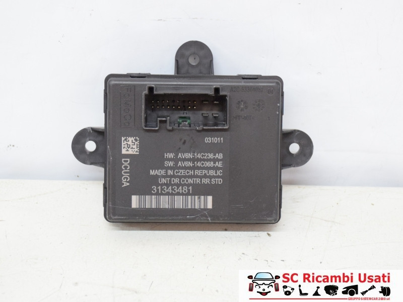 CENTRALINA PORTA POSTERIORE DX VOLVO V60 1° Serie 31343481 (10>18)