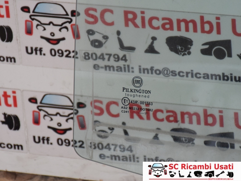 Vetro Destro Fiat 500  - 18015