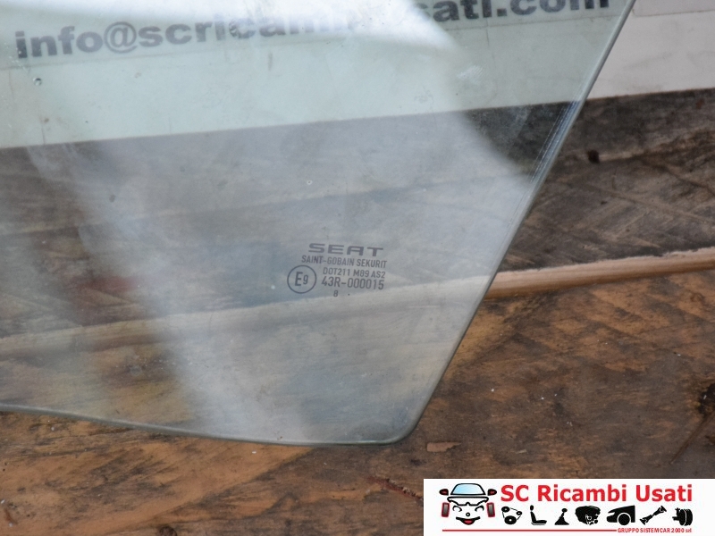 Vetro Posteriore Sinistro Seat Ibiza - 18018 Vetro Posteriore Sinistro Seat Ibiza - 18018