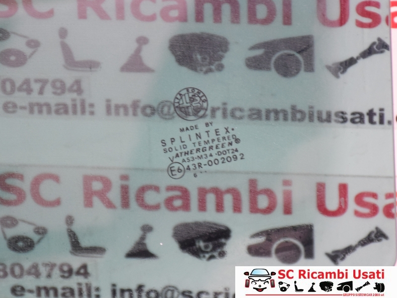 Vetro Posteriore Sinistro Alfa Romeo 159 60697072 - 18024