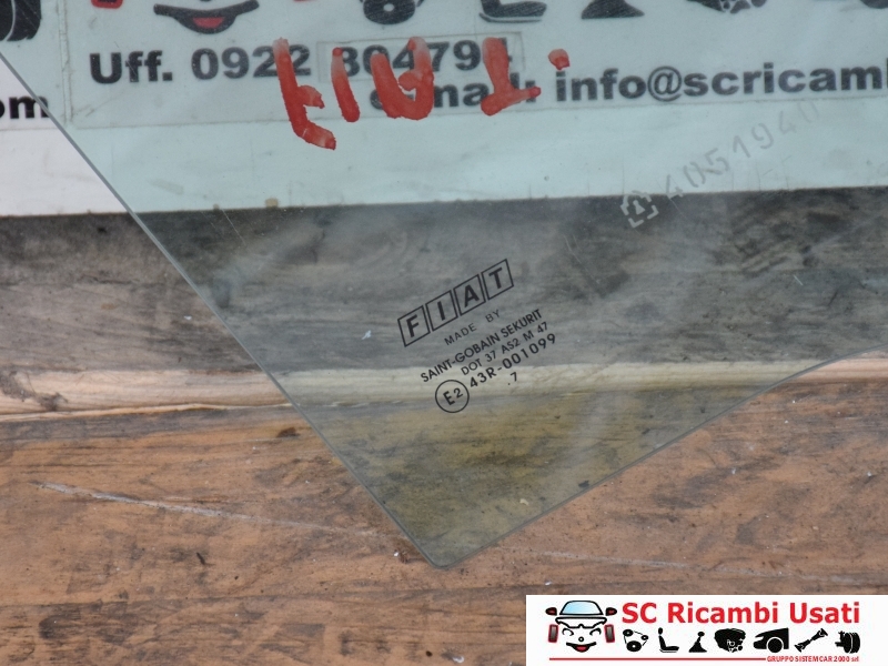 Vetro Posteriore Destro Fiat Bravo - 18033 Vetro Posteriore Destro Fiat Bravo - 18033