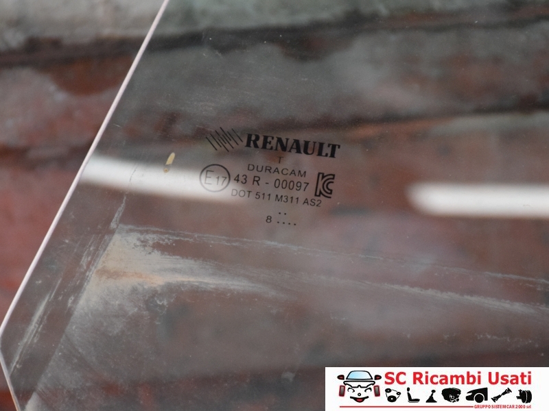 Vetro Posteriore Sinistro Renault Clio 4 - 19122 Vetro Posteriore Sinistro Renault Clio 4 - 19122