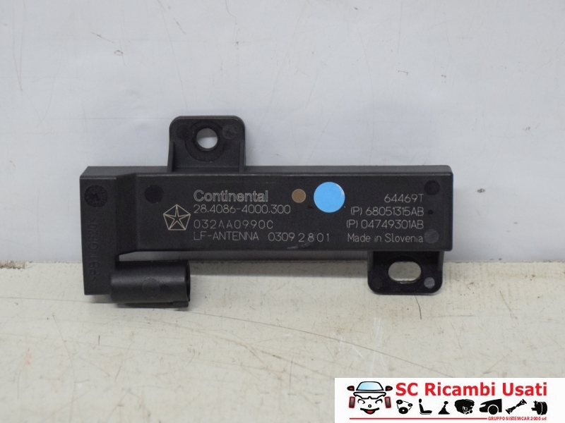 Antenna Keyless Posteriore Sinistra Jeep Renegade K68051315AB - 21433