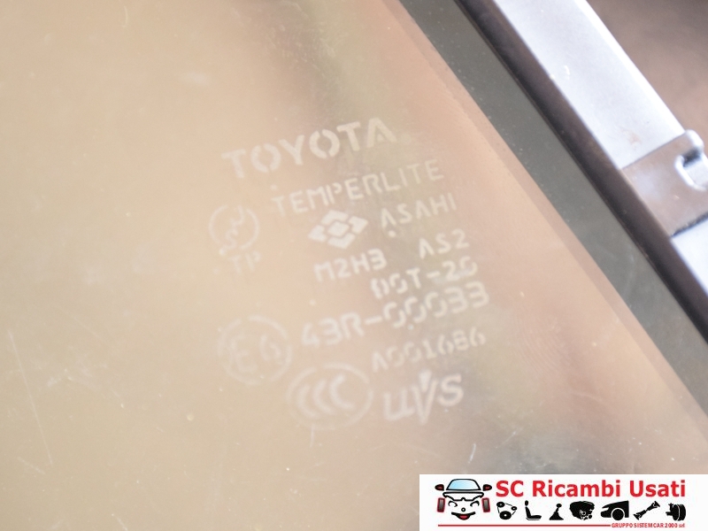 Vetro Fisso Porta Posteriore Destra Toyota Rav 4  - 24069