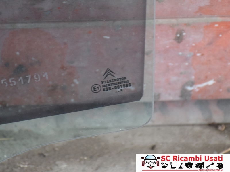 Vetro Posteriore Sinistro Citroen C3 Picasso 9203JQ - 25368 Vetro Posteriore Sinistro Citroen C3 Picasso 9203JQ - 25368