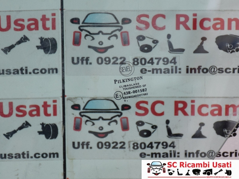 VETRO SCENDENTE ANTERIORE SINISTRO FIAT Ducato 5° Serie (06>14)