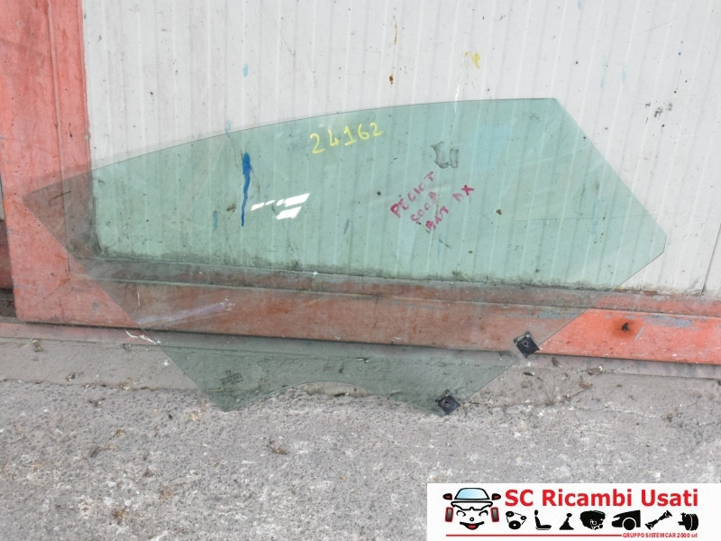 VETRO SCENDENTE ANTERIORE DESTRO PEUGEOT 5008 1° Serie 9806046580 (09>)
